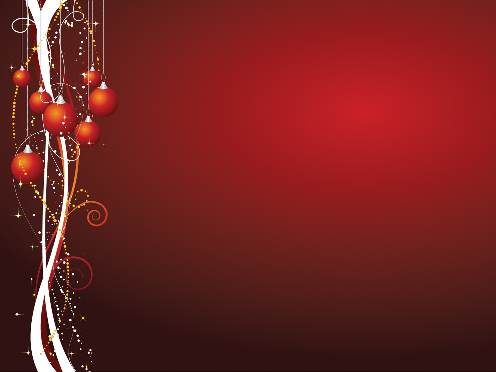 Xmas Theme Powerpoint Templates Christmas Red Backgrounds